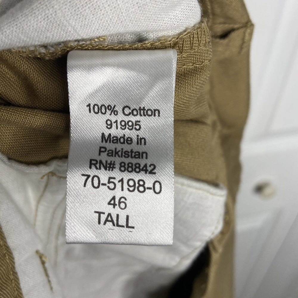 NWOT King Size Mens Size 46 Tall Cargo Shorts Tan Cotton Pockets Big & Tall - Picture 5 of 9